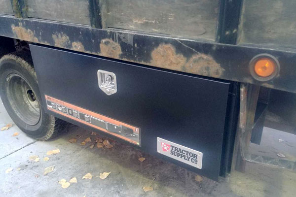 Welded Steel Frame for Toolbox